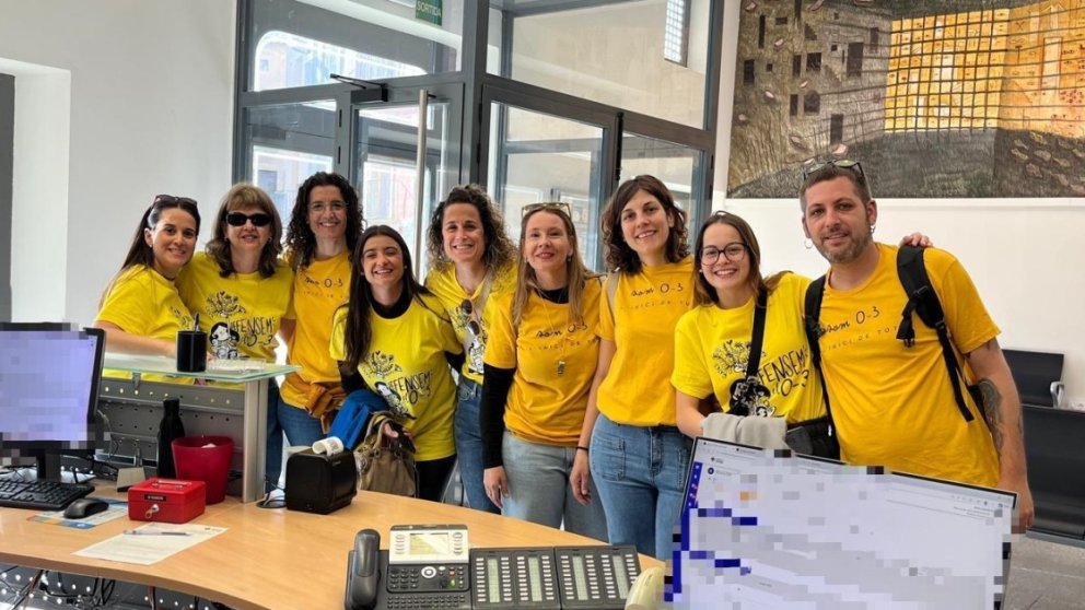 Les tres llars d'infants municipals de Tàrrega se sumen a la vaga del 0-3