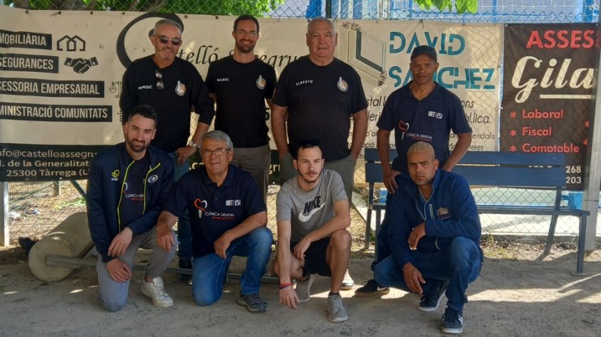 Foto de grup de un dels equips