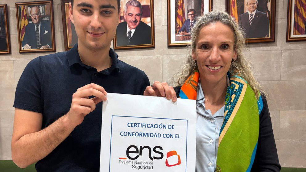 Agramunt, primer municipi de Lleida amb la certificació mitjana de l’Esquema Nacional de Seguretat