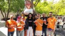 La Mamellona en miniatura arriba per la Festa Major de Maig a Tàrrega