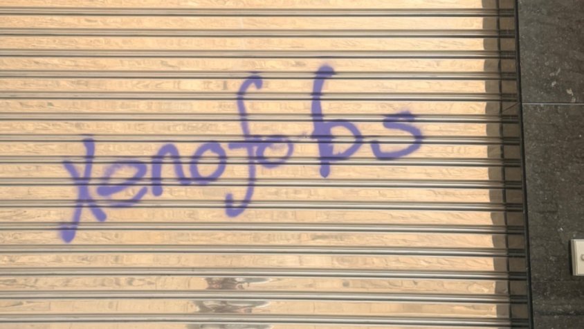 Pintades al local d'Aliança a Tàrrega