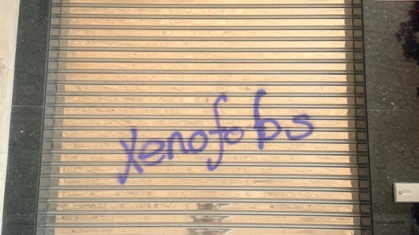 Pintades al local d'Aliança a Tàrrega