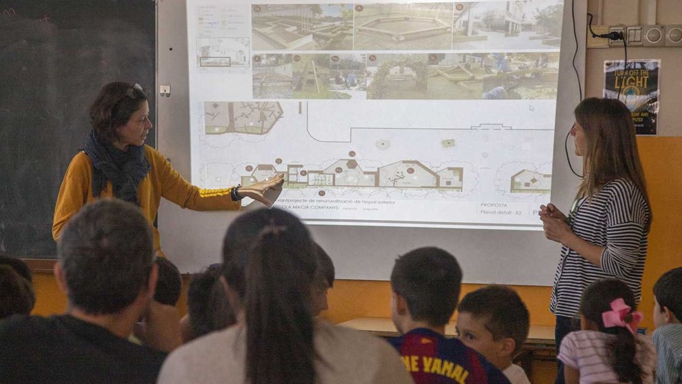 Renaturalització del pati escolar de l’escola Macià Companys d’Agramunt