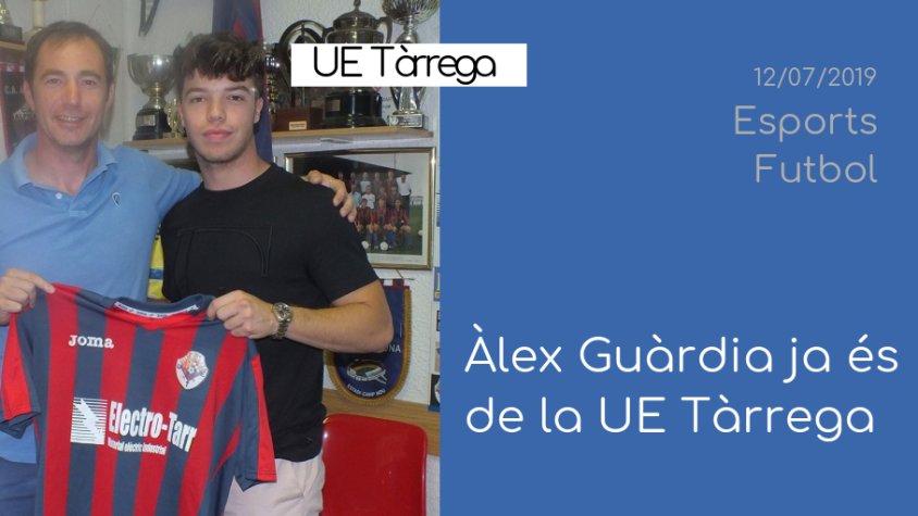 L'actualitat de la UE Tàrrega a 'Esports'