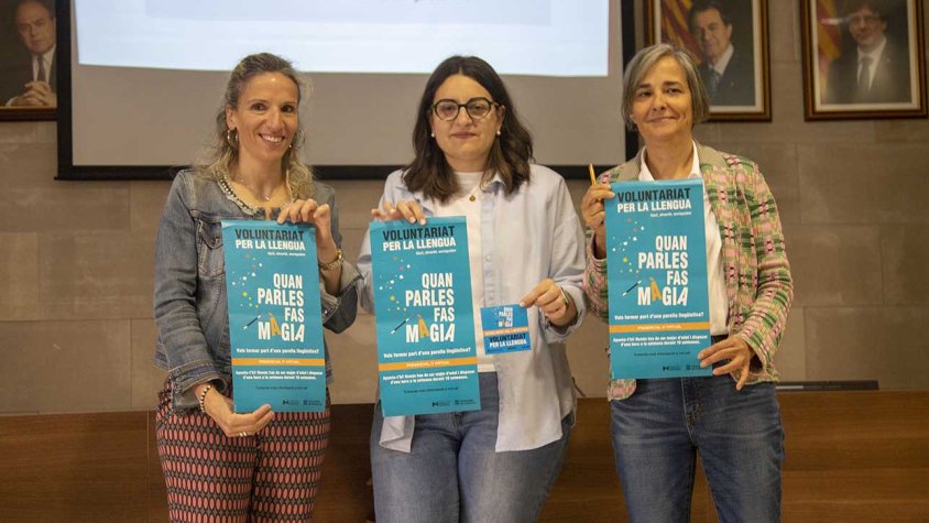 Presentació de la campanya 'Quan parles fas màgia'