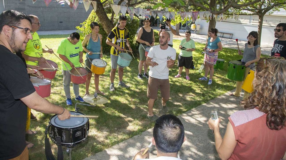 Batucada inclusiva a Alba de Tàrrega amb Sound de Secà