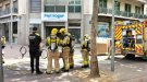 Aparatós incendi en una botiga del centre de Tàrrega