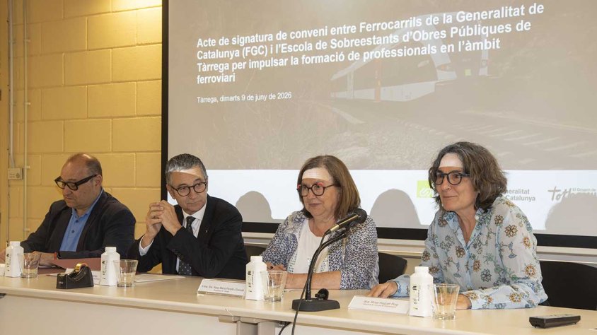 Presentació del conveni de col·laboració