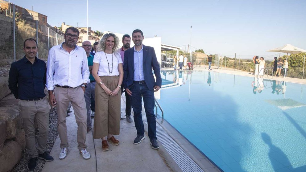La reivindicada piscina de Montclar ja és una realitat