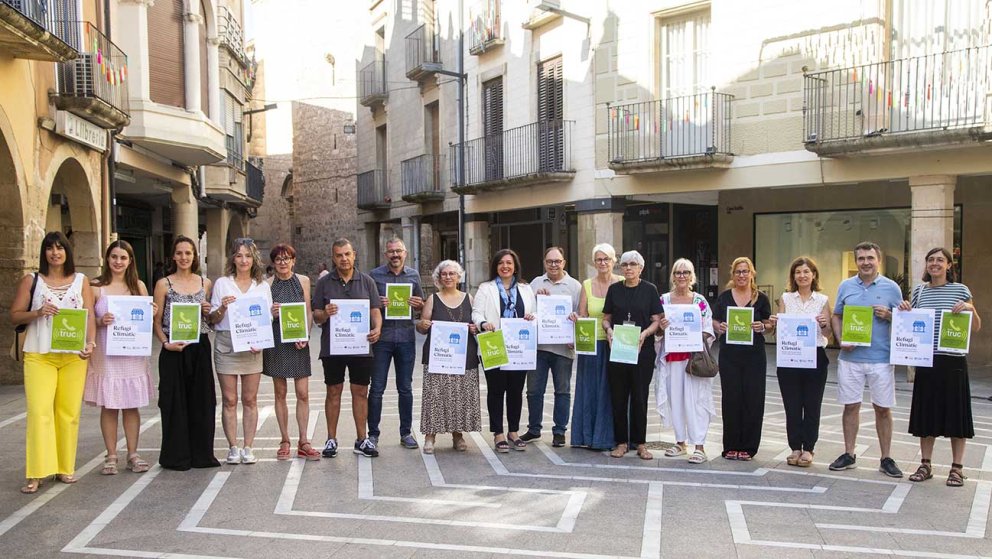 Foment Tàrrega s'adhereix a les campanyes 'Fes un Truc' i 'Refugi Climàtic' per reforçar el paper social del comerç local