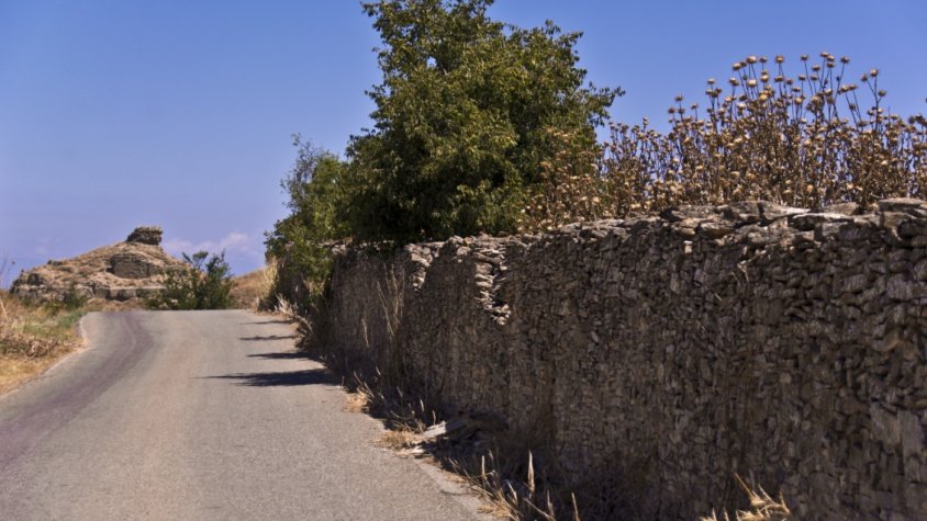Panoràmica del camí de l'Ofegat