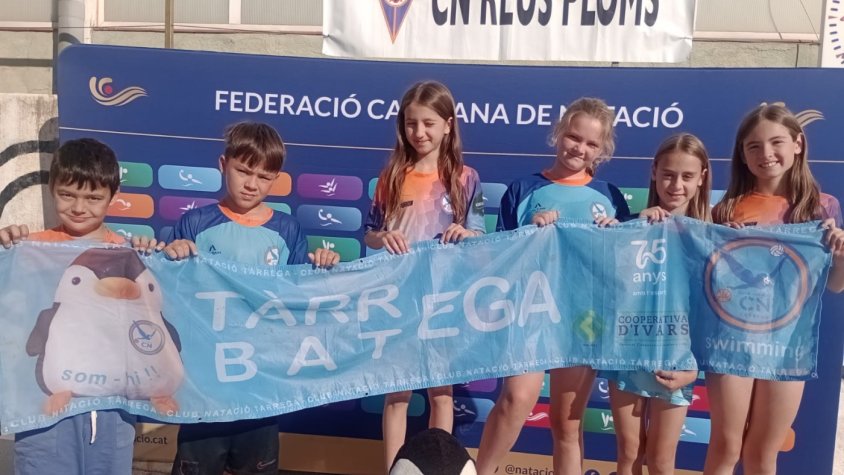 Alguns dels nedadors