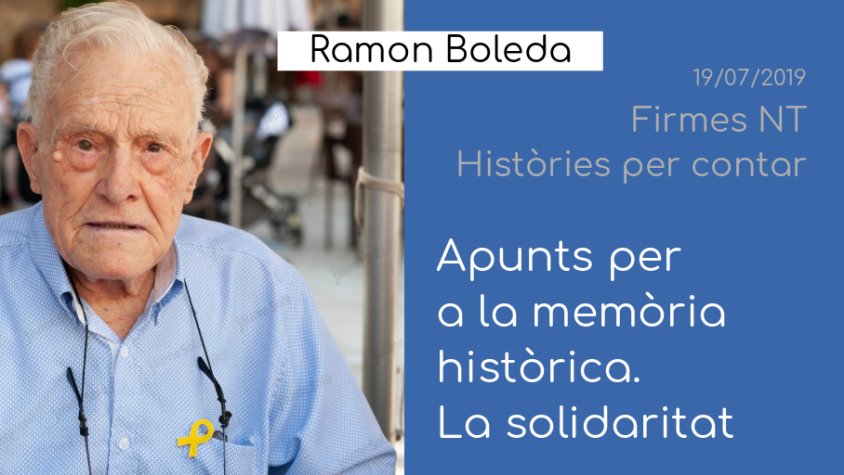 Ramon Boleda, Ramon Oromí i Antonio Mora, avui a 'Firmes NT'
