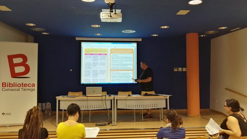 Imatge de la darrera sessió amb mitjans de comunicació de la zona