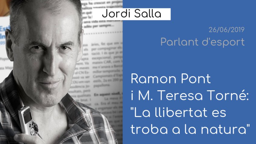 Jordi Salla parla d'esport amb Ramont Pont i M. Teresa Torné