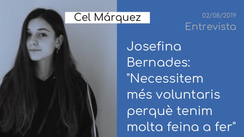 Entrevistem Josefina Bernades, nova presidenta de Creu Roja Urgell